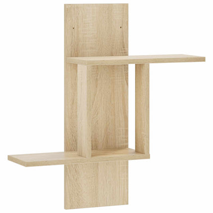 Væghylde Sonoma-eg 59 x 17 x 63 cm Konstrueret træ