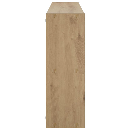 Væghylde Artisan-eg 102 x 17 x 50 cm Konstrueret træ