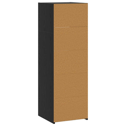Highboard Sort eg 40 x 41 x 124 cm Konstrueret træ