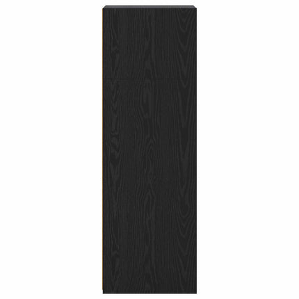 Highboard Sort eg 45 x 41 x 124 cm Konstrueret træ