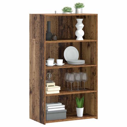 Highboard Gammelt træ 70 x 41 x 124 cm Konstrueret træ