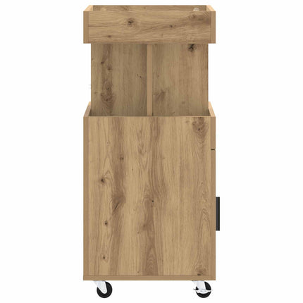 Barvogn Artisan-eg 50 x 41 x 89 cm Konstrueret træ