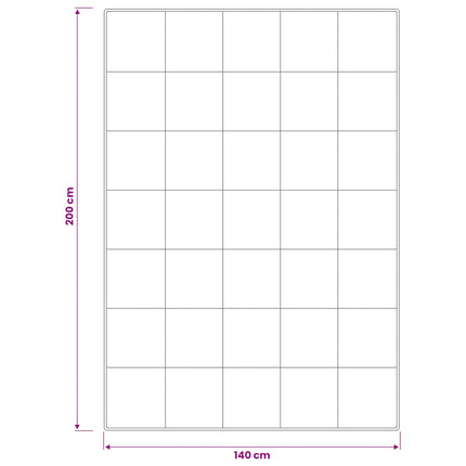 90% gåsedun dyne sæt FULDA 2 stk. 140 x 200 cm Vinter 300 GSM