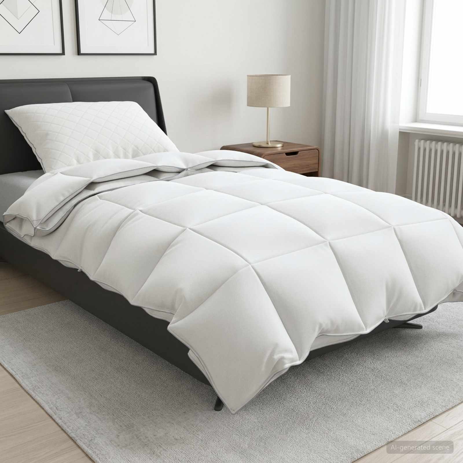 90% gsedun dyne st FULDA 2 stk. 137 x 200 cm Hele ssoner