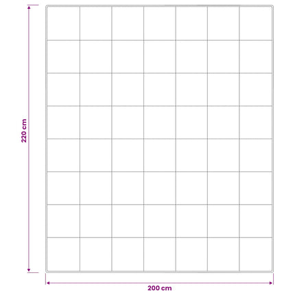 90% gåsedun dyne sæt FULDA 3 stk. 200 x 220 cm Hele sæsoner