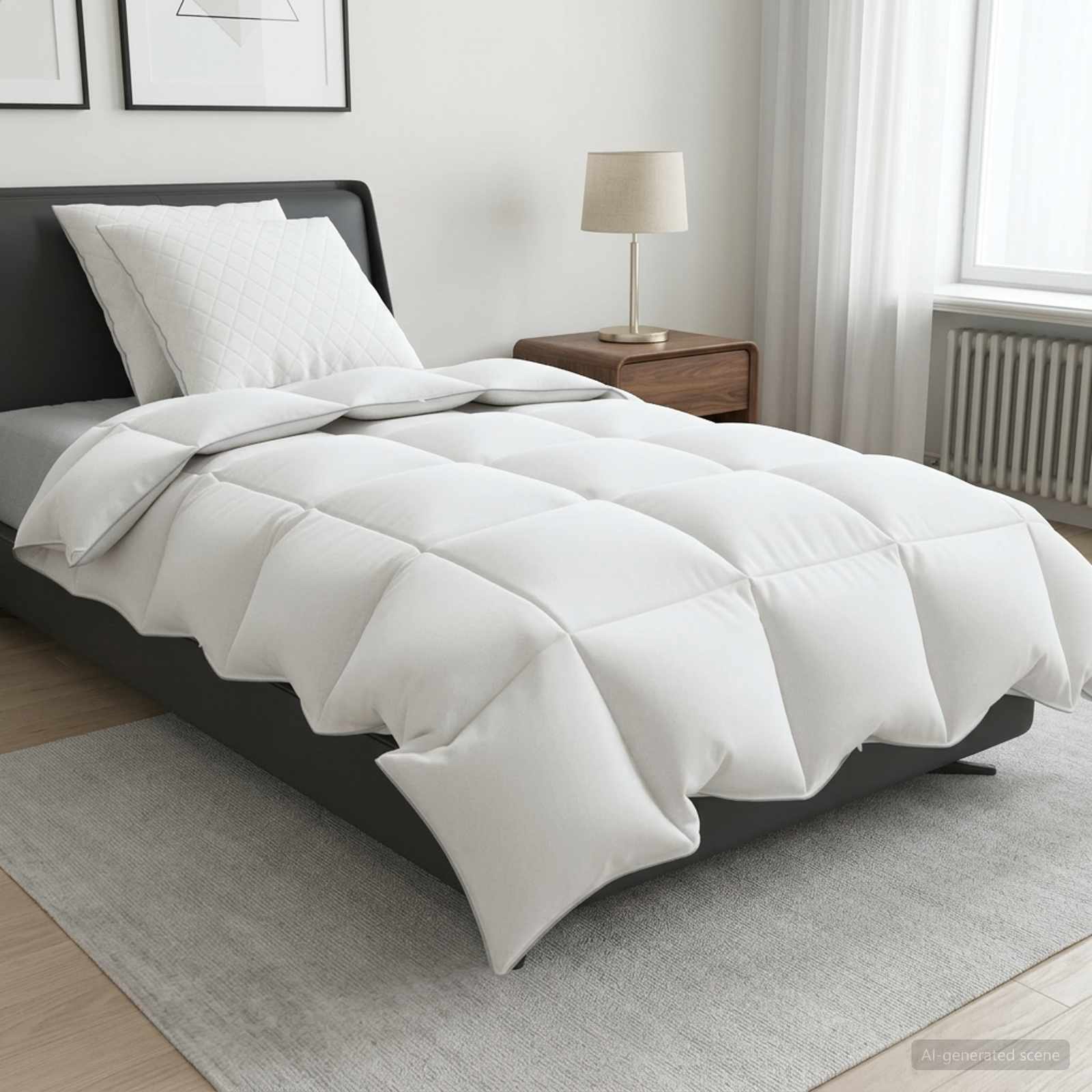 90% gsedun dyne st FULDA 3 stk. 140 x 220 cm Vinter 300 GSM