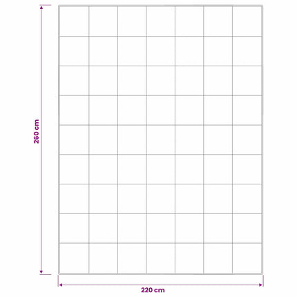 90% gåsedun dyne sæt FULDA 3 stk. 220 x 260 cm Vinter 300 GSM