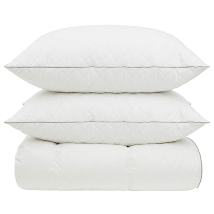 90% gåsedun dyne sæt FULDA 3 stk. 155 x 220 cm Hele sæsoner