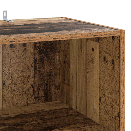 Sideboard Gammelt træ 45 x 41 x 185 cm Konstrueret træ
