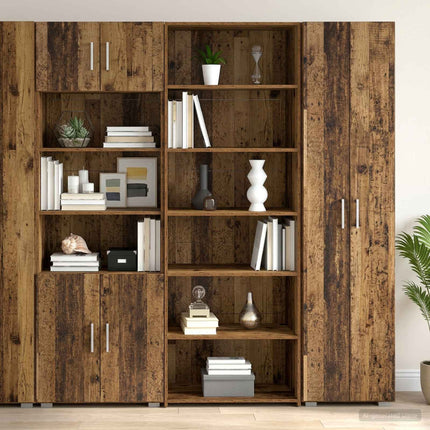 Sideboard Gammelt træ 70 x 41 x 185 cm Konstrueret træ