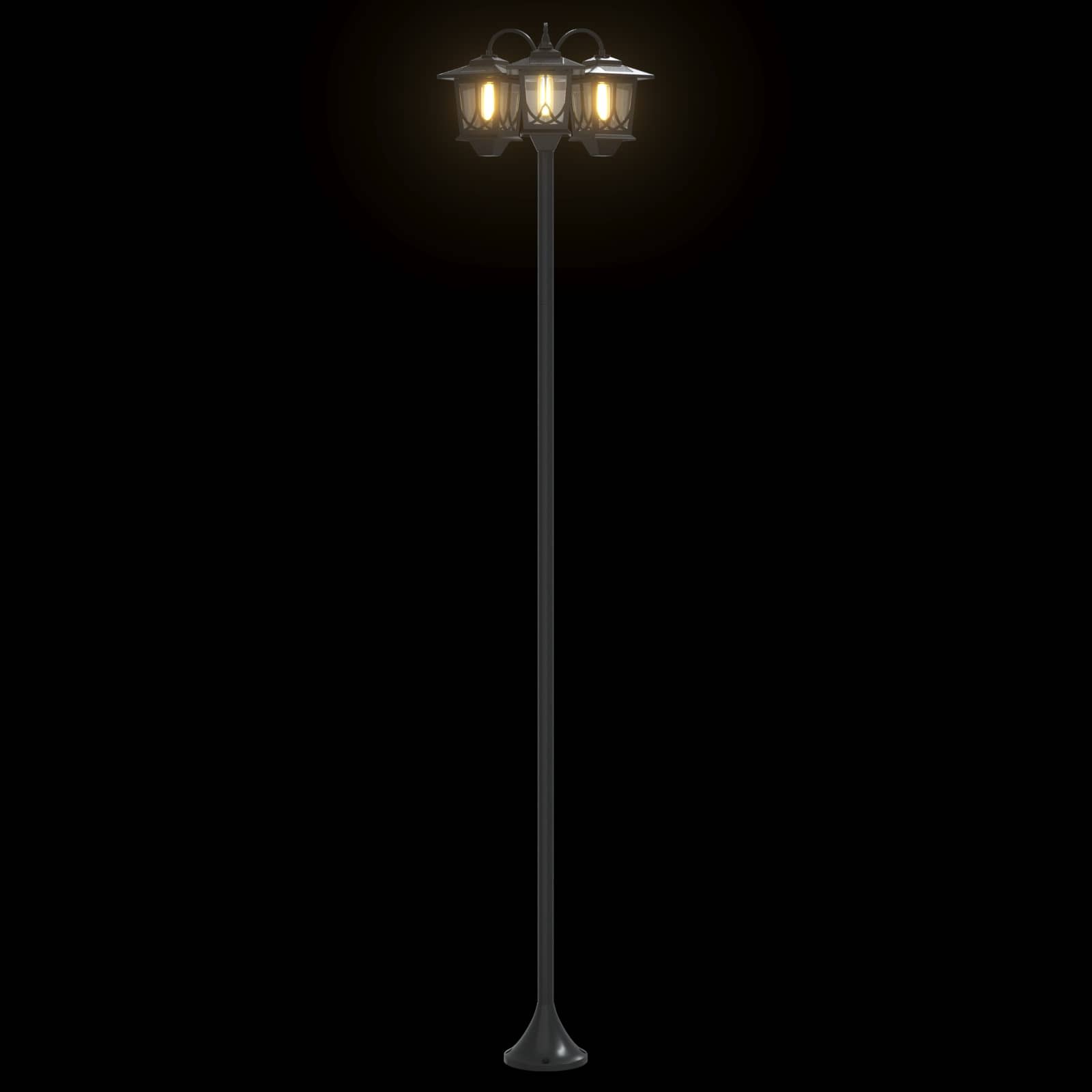 Udesolarlampe with LED Bulb Sort