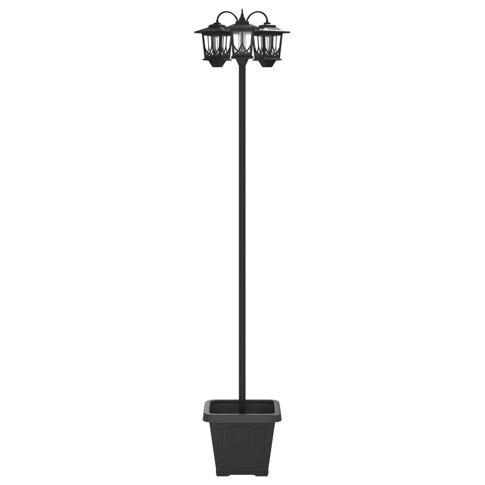 Udesolarlampe with LED Bulb Sort