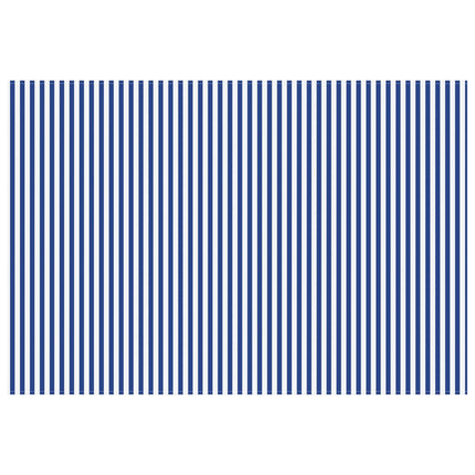 Reservedug til markise Blå og Hvid 300 x 250 cm Polyester
