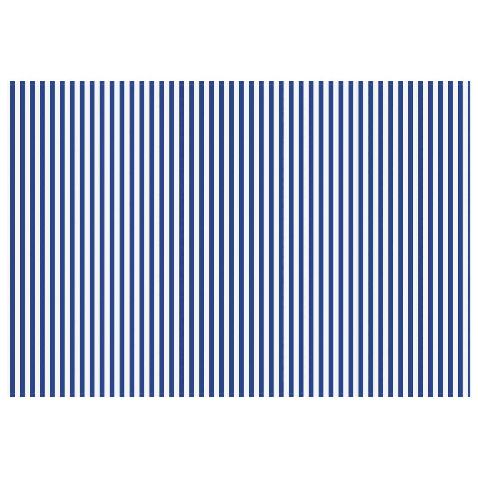 Reservedug til markise Blå og Hvid 500 × 350 cm Polyester