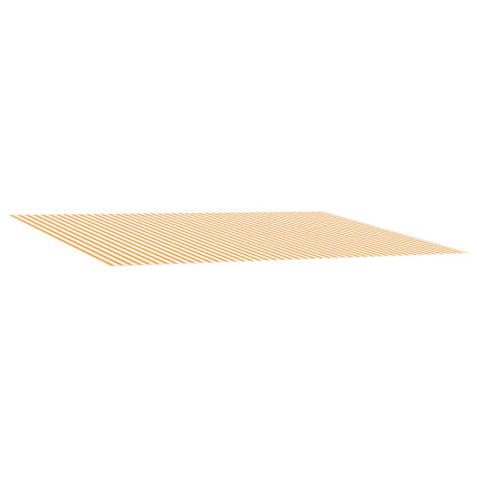 Reservedug til markise Gul og Hvid 300 x 200 cm Polyester