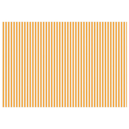 Reservedug til markise Gul og Hvid 300 x 200 cm Polyester