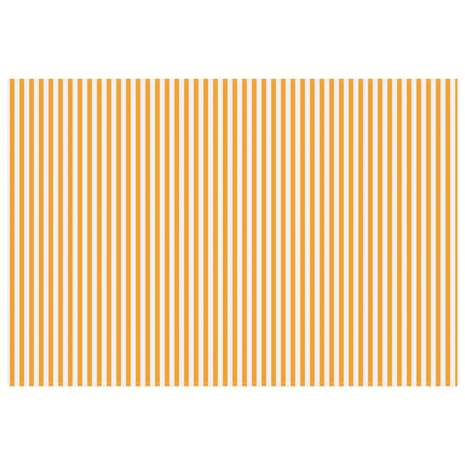 Reservedug til markise Gul og Hvid 400 x 200 cm Polyester