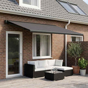 Reservedug til markise Antracit 600 × 300 cm Polyester
