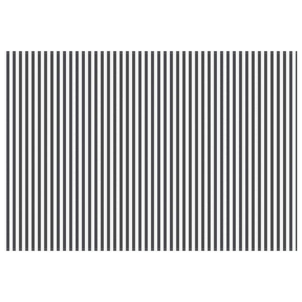 Reservedug til markise Anthracit og hvid 350 x 200 cm Polyester