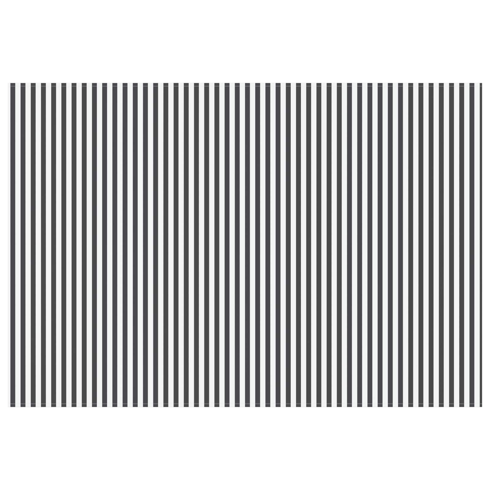 Reservedug til markise Anthracit og hvid 600 × 300 cm Polyester