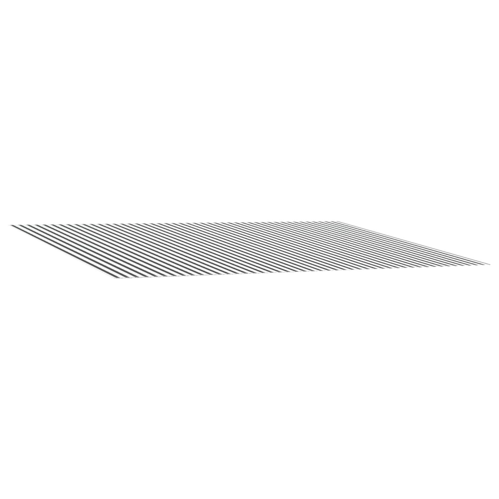 Reservedug til markise Anthracit og hvid 600 × 350 cm Polyester