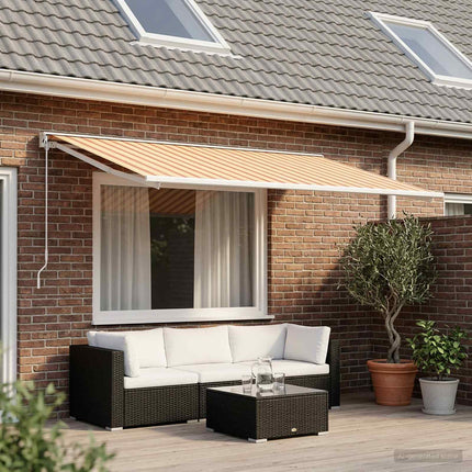 Reservedug til markise Flerfarvet 600 × 300 cm Polyester