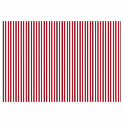Reservedug til markise Rød og Hvid 600 × 300 cm Polyester