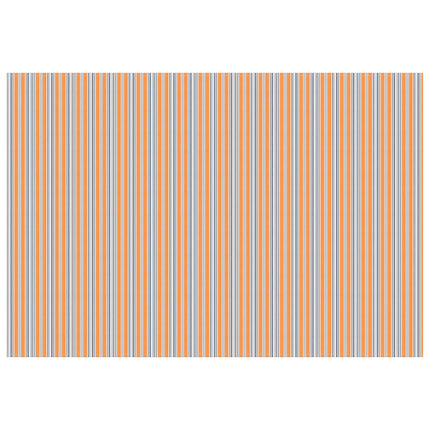 Reservedug til markise Blå og Orange 600 × 300 cm Polyester