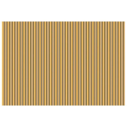 Reservedug til markise Orange og Sort 250 x 200 cm Polyester