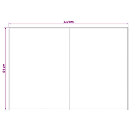 Reservedug til markise Beige 350 x 200 cm Polyester