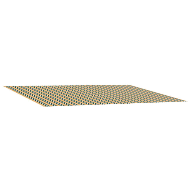 Reservedug til markise Grøn og Gul 450 × 300 cm Polyester