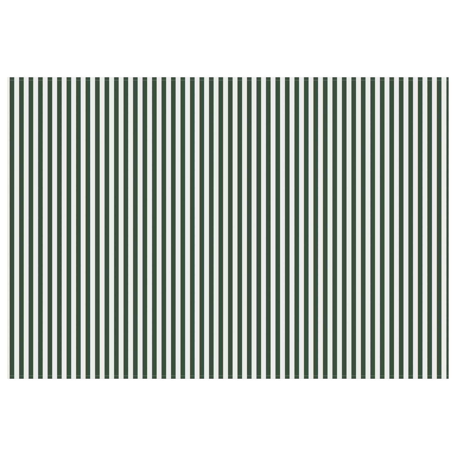 Reservedug til markise Grøn og Hvid 300 x 250 cm Polyester