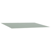 Reservedug til markise Grøn og Hvid 350 x 250 cm Polyester