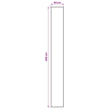 Tæppe Runner ORIZ 1150 gsm Sort mesh mønster