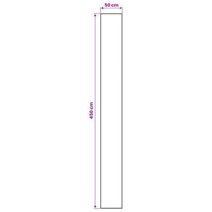 Tæppe Runner ORIZ 1150 gsm Sort mesh mønster