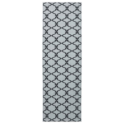 Tæppe Runner ORIZ 1150 gsm Sort mesh mønster