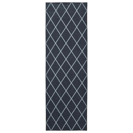 Tæppe Runner ORIZ 1150 gsm Sort mesh mønster