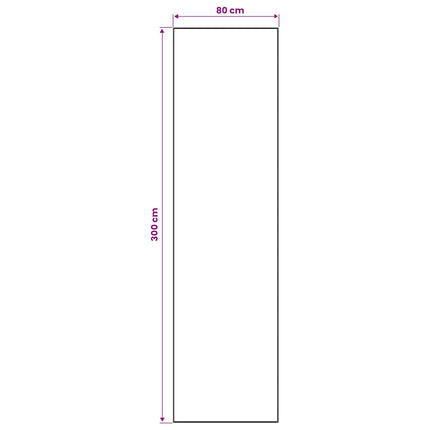Tæppe Runner ORIZ 1150 gsm Blå 100% polyester kemisk fiber