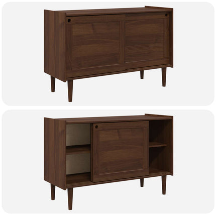 Sideboard BILBAO Mørk karamel 114 x 45 x 75 cm