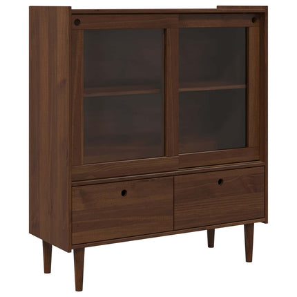 Skab BILBAO Mørk karamel 104 x 40 x 120 cm