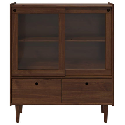 Skab BILBAO Mørk karamel 104 x 40 x 120 cm