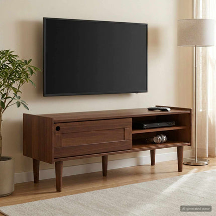 TV-skab BILBAO 114 x 40 x 45 cm Mørk karamel