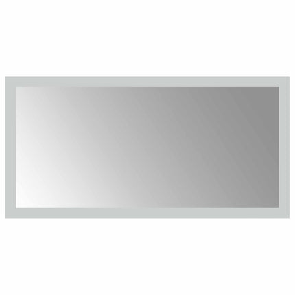 LED badeværelsesspejl Transparent 40 x 20 cm hærdet glas