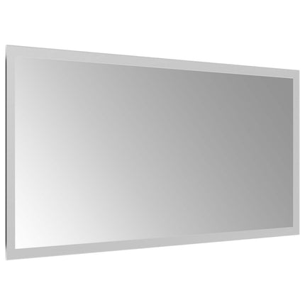 LED badeværelsesspejl Transparent 60 x 30 cm hærdet glas