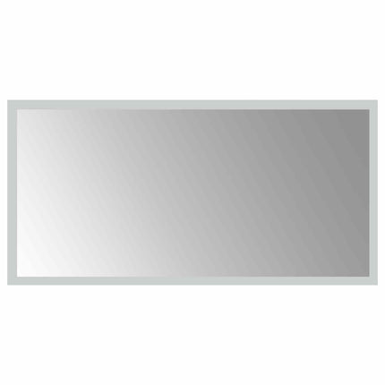 LED badeværelsesspejl Transparent 60 x 30 cm hærdet glas