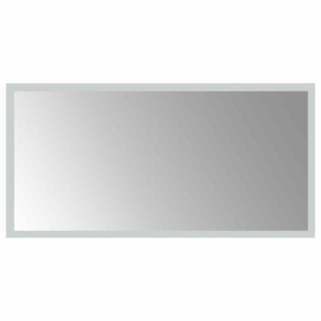 LED badeværelsesspejl Transparent 60 x 30 cm hærdet glas