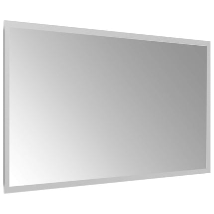 LED badeværelsesspejl Transparent 70 x 40 cm hærdet glas