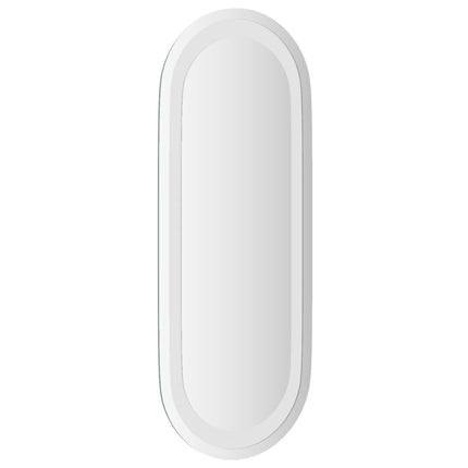 LED badeværelsesspejl Transparent 50 x 20 cm hærdet glas