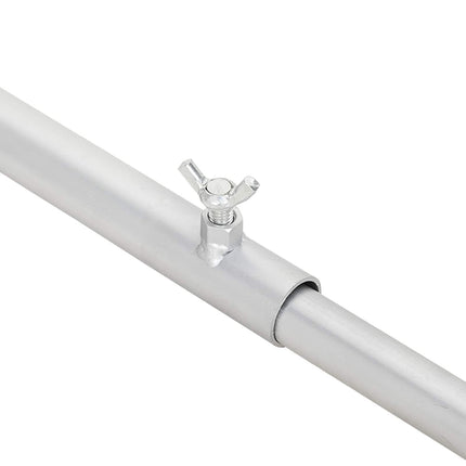 Tarpaulin Bracket til Trailere Sølv 102-155 cm Aluminium