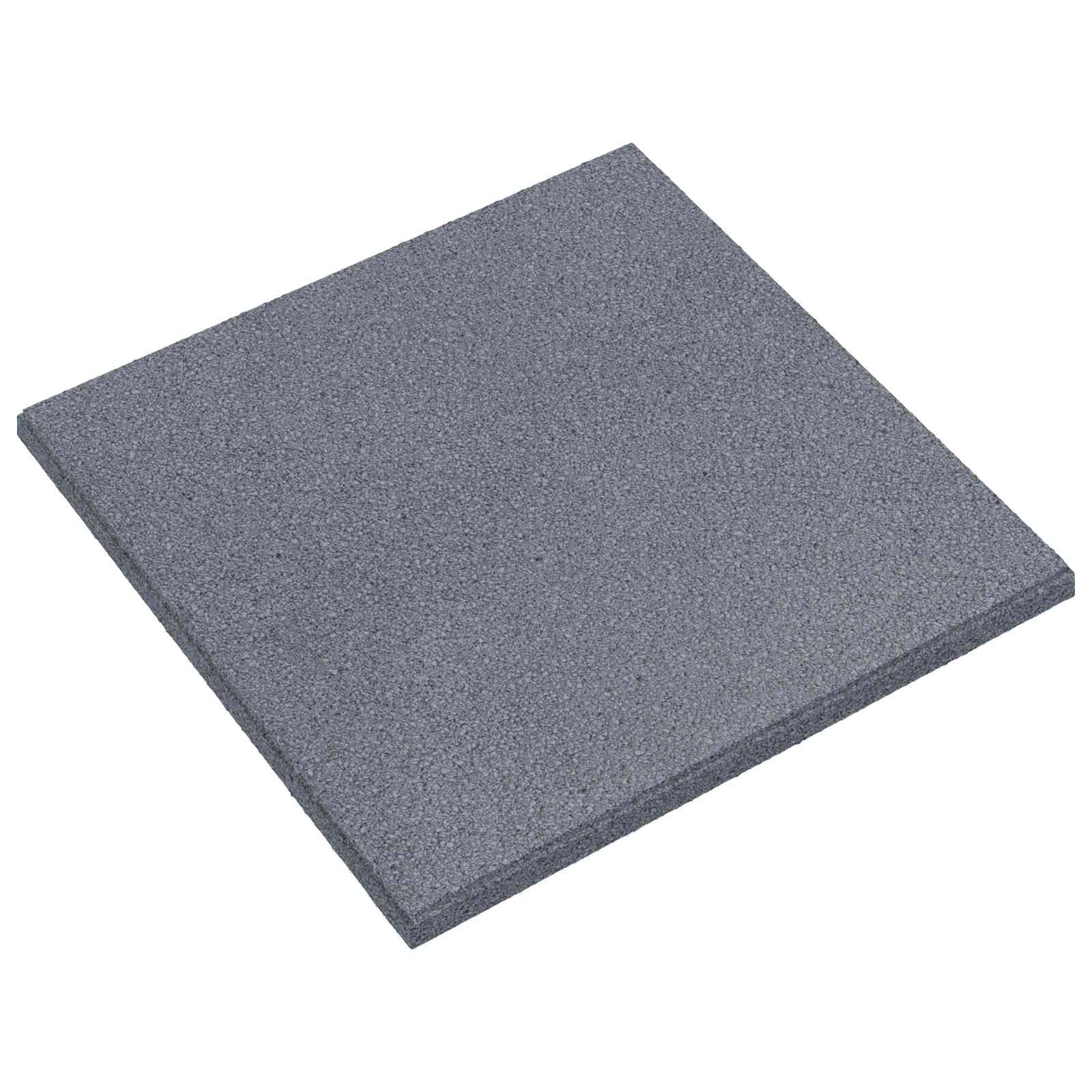 Faldbeskyttelsesfliser 18 pcs Grå 50 x 50 cm Gummi